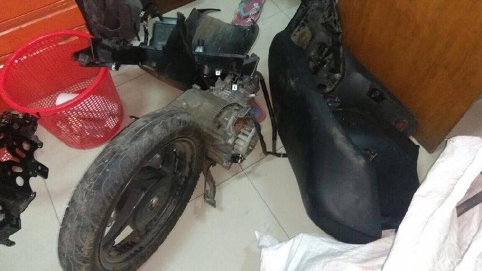 Polisi Tangkap 3 Orang Sindikat Pencurian Motor di Cakung