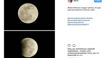 Fenomena alam langka ini juga menjadi buruan para pecinta fotografi untuk mengabadikannya. Foto: Instagram @dheon