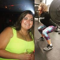 Chloe Longstaff melakukan olahraga rutin untuk menurunkan berat badannya.