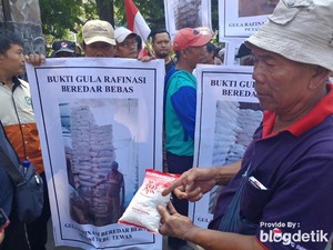 Gula Lokal Tidak Laku, Petani Pertanyakan Serbuan Gula Rafinasi