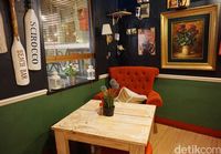 Interior bagian dalam Noi Pizza.
