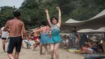 Foto: Gaya Liburan Orang Korea Utara