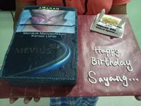 Suaminya Perokok, Wanita Ini Kirim Peringatan Bahaya Merokok Lewat Kue Ulang Tahun