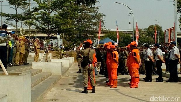 Apel gabungan di RPTRA Kalijodo sebelum penertiban
