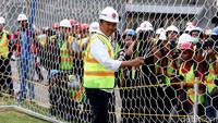 Di sela-sela tinjauannya, Imam mengatakan sangat puas dengan hasil pekerjaan yang sudah dilakukan oleh kontraktor. Menurutnya, proses renovasi melebih target yang ditancapkan.