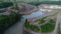 Bendungan Passeloreng di Sulawesi Selatan