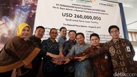 Fasilitas kredit perbankan itu akan digunakan untuk mengembangkan proyek properti terpadu bernama “Rajawali Place” di Jalan Rasuna Said, Kuningan, Jakarta Selatan.