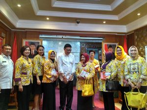 Temui Mendagri, Perempuan PG Kenalkan Nurul Bakal Cawalkot Bandung