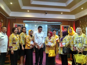 Temui Mendagri, Perempuan PG Kenalkan Nurul Bakal Cawalkot Bandung