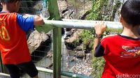Sampah Pengunjung Teras Cikapundung Kotori Sungai