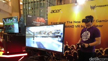 Konsumen diajak langsung menjajal berbagai produk andalan Acer di acara GenerAcer Day. Foto: detikINET/Yudhianto