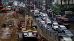 Rekayasa Lalin di Mampang Belum Bisa Urai Kemacetan
