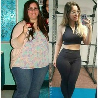 Lihat lah wanita ini sebelum menjalani hidup sehat. Lemaknya menumpuk di perut. Setelah olahraga dan diet, transformasi tubuhnya sangat menakjubkan. Meski perutnya belum sepenuhnya kencang akibat penurunan berat badan yang terlalu banyak. Foto: Instagram