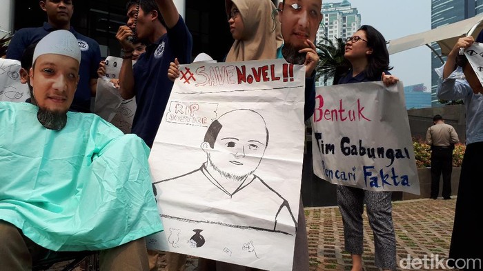 Aktivis HAM dan Eks Pimpinan KPK Bahas Penuntasan Kasus Novel