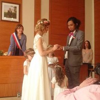 Ijal Ricardo dan Julie Martha menikah pada 12 Mei 2017 di Prancis setelah pacaran kurang lebih setahun. Foto: Dok. Pribadi