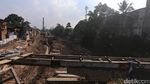 Pasca Digusur, Pinggir Sungai Bukit Duri Langsung Dibeton