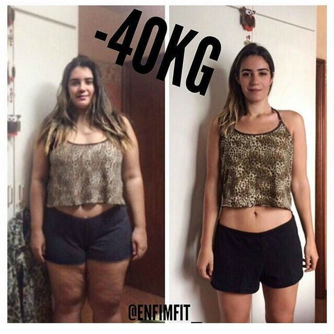 Dari gemuk, wanita ini bertransformasi menjadi lebih langsing. Tubuhnya kini seperti Beyonce. Foto: Instagram