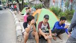 Foto: Ekspresi Bocah Pengungsi Afghanistan Menggelandang di Kalideres