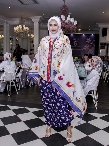 Lia Karina, juara Sunsilk Hijab Hunt 2017.