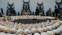 Kuil neraka merupakan julukan dari para pengunjung yang datang. Sejatinya, kuil ini merupakan galeri seni (Thawan Duchanee/Facebook)