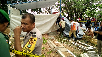 Saat ini, polisi masih mencari pelaku yang membakar korban hingga tewas. Foto: Edo/detikcom