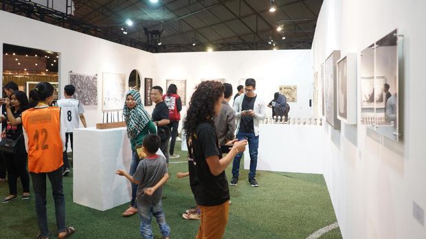Pameran Seni Digelar di Lapangan Futsal Ada di FKY 29