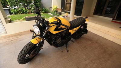 Suzuki GSX1100G ala Scrambler Bumblebee