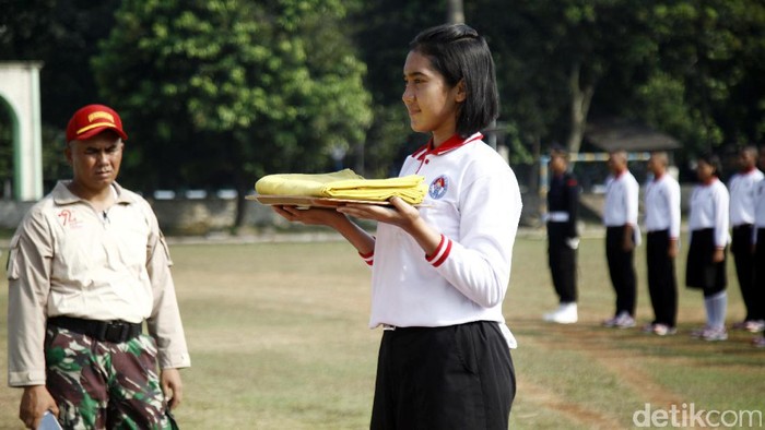 Paskibraka Pembawa Baki Diumumkan 2 Jam Sebelum Upacara HUT RI Ke-72