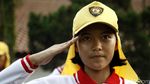 Paskibraka Berlatih Keras untuk Upacara HUT RI