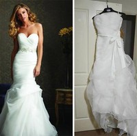 Detail draperi yang ditampilkan di foto iklan ketika hadir di kenyataan justru tampak acak-acakkan alias tidak rapi. Foto: Dok. Bored Panda