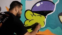 Muralnya bertemakan Unity in Diversity. Dok. Instagram/artsipjakarta