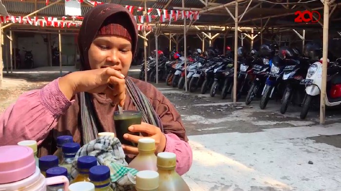 Geliat Tukang Jamu di Jakarta untuk Thumbnail 20detik