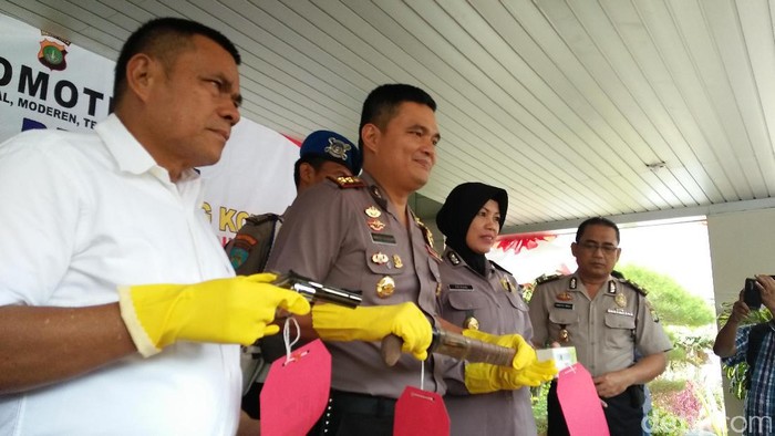 Komplotan Perampok Bergolok dan Pistol Palsu Ditangkap di Tangerang