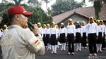 Paskibraka Berlatih Keras untuk Upacara HUT RI