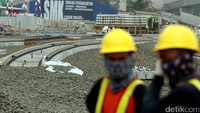 Ditargetkan, pembangunan insfrastuktur MRT dapat selesai dikerjakan seluruhnya pada Maret 2019 mendatang.