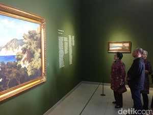 Megawati Kunjungi Pameran Lukisan Kepresidenan di Galeri Nasional