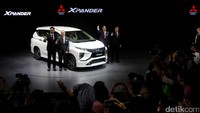 Mitsubishi Motor resmi mengenalkan MPV Expander di pameran otomotif terbesar Gaikindo Indonesia International Auto Show (GIIAS) di ICE, BSD, Tangerang, Kamis (10/8/2017).