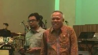 Tidak tahu akan ada penampilan tari perut dalam acara itu, Basuki mengaku Apes. Dia menyebut acara tersebut  juga dihadiri Wapres Jusuf Kalla, Mentan Amran Sulaiman, MenPANRB Asman Abnur, dan Menteri ESDM Ignasius Jonan. (Foto: Screenshot Video).