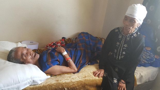 Ramai Unggahan di FB Jemaah Stroke Telantar Kagetkan Petugas Haji