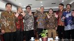 Yudi Latief dan Pimpinan MPR, Bahas Peran UKP Pancasila