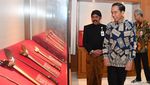 Foto: Jokowi Titipkan Keris Koleksi Pribadinya ke Museum di Solo