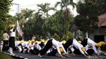 Paskibraka Berlatih Keras untuk Upacara HUT RI