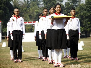 Paskibraka HUT RI ke-72 Dibekali Table Manner Hingga Antikorupsi