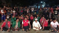 Malam pentas Budaya di Alun-alun Pagaden dihadiri juga oleh  Ketua GP Ansor Kab Subang Asep Alamsyah, dan Ketua DPC PDIP Kab. Subang.  Foto: dok. Humas Subang