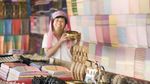 Foto: Wanita yang Lehernya Panjang-panjang di Thailand