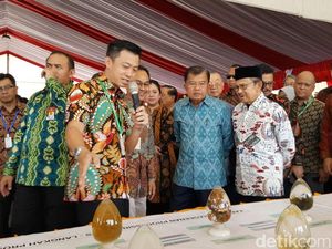 JK dan BJ Habibie Hadiri Puncak Hari Teknologi Nasional di Makassar