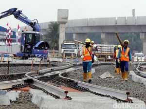 Dibangun Sejak 2013, Fisik MRT Jakarta Sudah Capai 76%