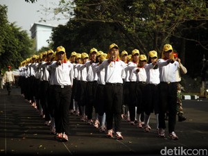 Ini Makna Formasi Barisan Paskibra HUT RI Ke-72