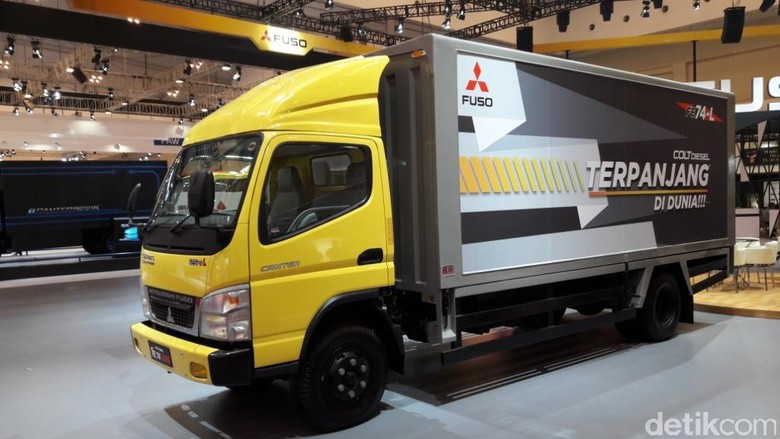Mitsubishi Colt Diesel Terpanjang di Dunia Daya Angkut Jadi Lebih Besar