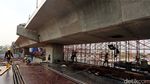 Foto : Pembangunan Depo MRT Lebak Bulus Capai 56%